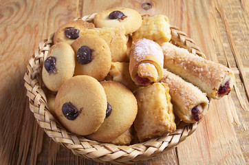 Homemade sweet cookies