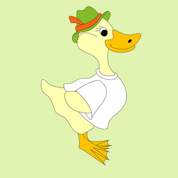 recommend clip art: gosling in a hat