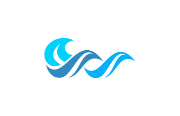 wave beach logo