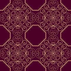 Ornamental retro pattern