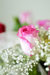 Obraz na płótnie Canvas Rose flower bouquet