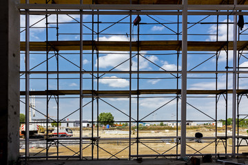 Fototapeta premium Construction site.