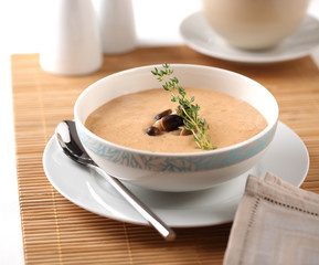 Mushroom cream soup