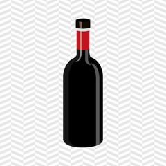 wine icon design 
