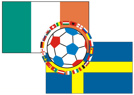 Fußball in Frankreich 2016 - Gruppe E
IRLAND - SCHWEDEN
