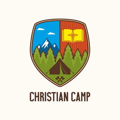 Logo summer Christian camp
