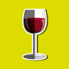 wine icon design 