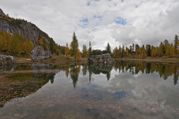 Fototapeta premium Dolomites, Italy. / The Dolomites are a mountain range located in northeastern Italy.
