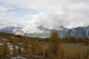 Dolomites, Italy. / The Dolomites  are a mountain range located in northeastern Italy.