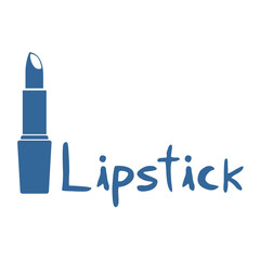 blue lipstick icon