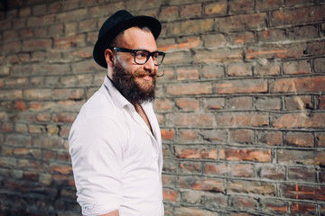 Obraz premium bearded man