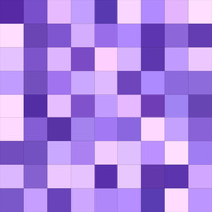 Pastel purple square mosaic background 