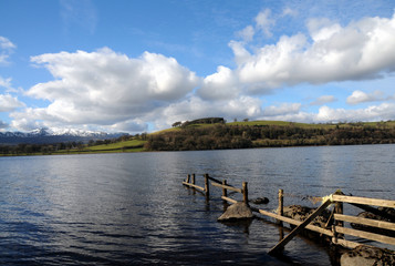 Lake Bala in Gwynedd