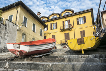 Fototapeta na wymiar Torno Lago di Como