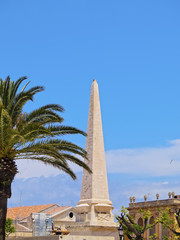 Fototapeta na wymiar Born Square in Ciutadella on Minorca