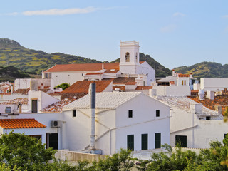 Obraz premium Es Mercadal on Minorca