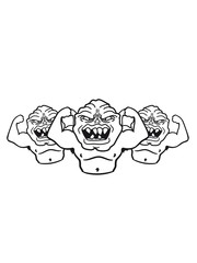 naked ugly disgusting old man grandpa monster troll