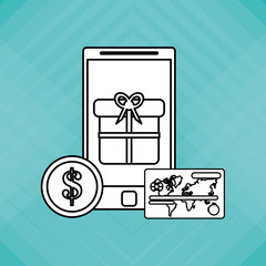 Technology icon design 