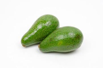 Avocado isolated on white