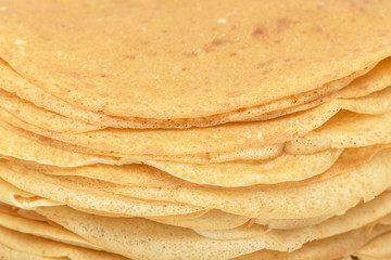 Stack of delicious pancakes, pile, Maslenitsa, shrovetide, mardi gras, background