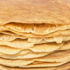 Stack of delicious pancakes, pile, Maslenitsa, shrovetide, mardi gras, background
