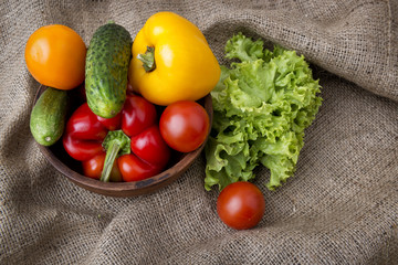 Vegetables still-life