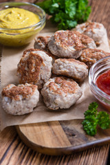 Some fresh made Meatballs
