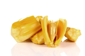 Jackfruit isolated on white background