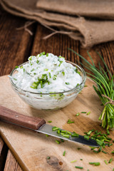 Bowl with Herb Curd