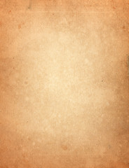 Old Paper texture - vintage brown paper sheet.