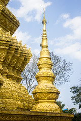 Fototapeta premium This is a photo of stupa was taken in Yunnan, China.