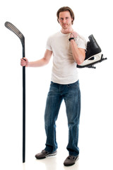 Ice Hockey Player - Casual