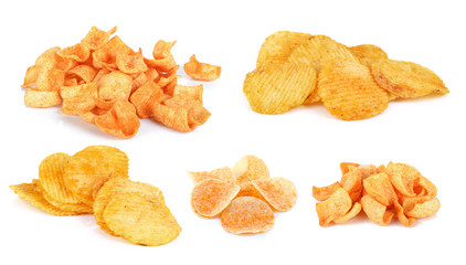 Snack isolated on the white background