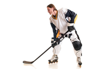 Roller Hockey Player