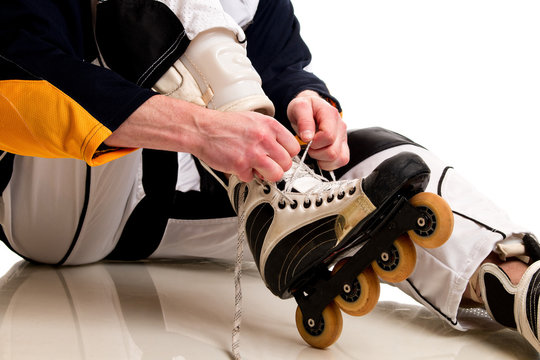 Roller Hockey Player