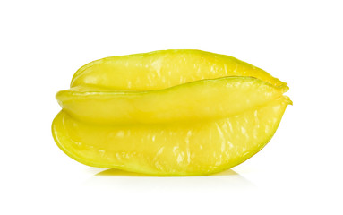 star apple isolated on the white background