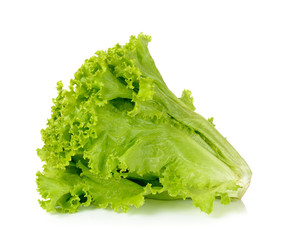 Lettuce isolated on white background