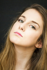 Fototapeta premium Portrait of Beautiful Young Woman