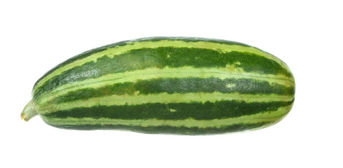 fresh cucumbers isolated on white