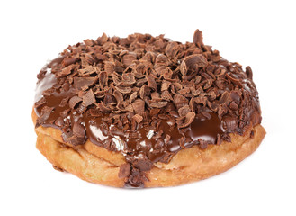 Donuts on a white background