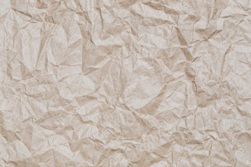 Crumpled paper texture background