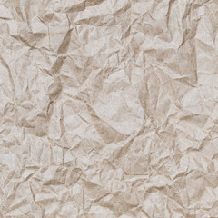 Crumpled paper texture background