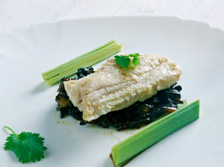 cod with caramelized onions