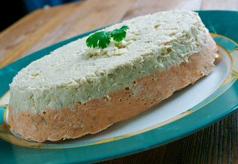 Codfish and Salmon Terrine