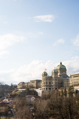 Fototapeta na wymiar Bundeshaus in Bern