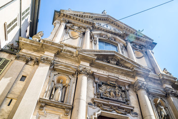 Polish catholic church in Milan, Italy