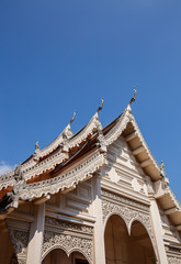 Fototapeta na wymiar Wat Phra That Cho Hae Temple in Phrae at Thailand