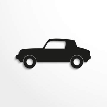Car. Vector icon.