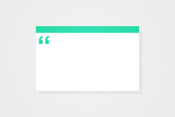 Infographics Quotation Background