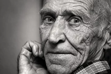 Foto op Plexiglas Sight of the old man © Saltov